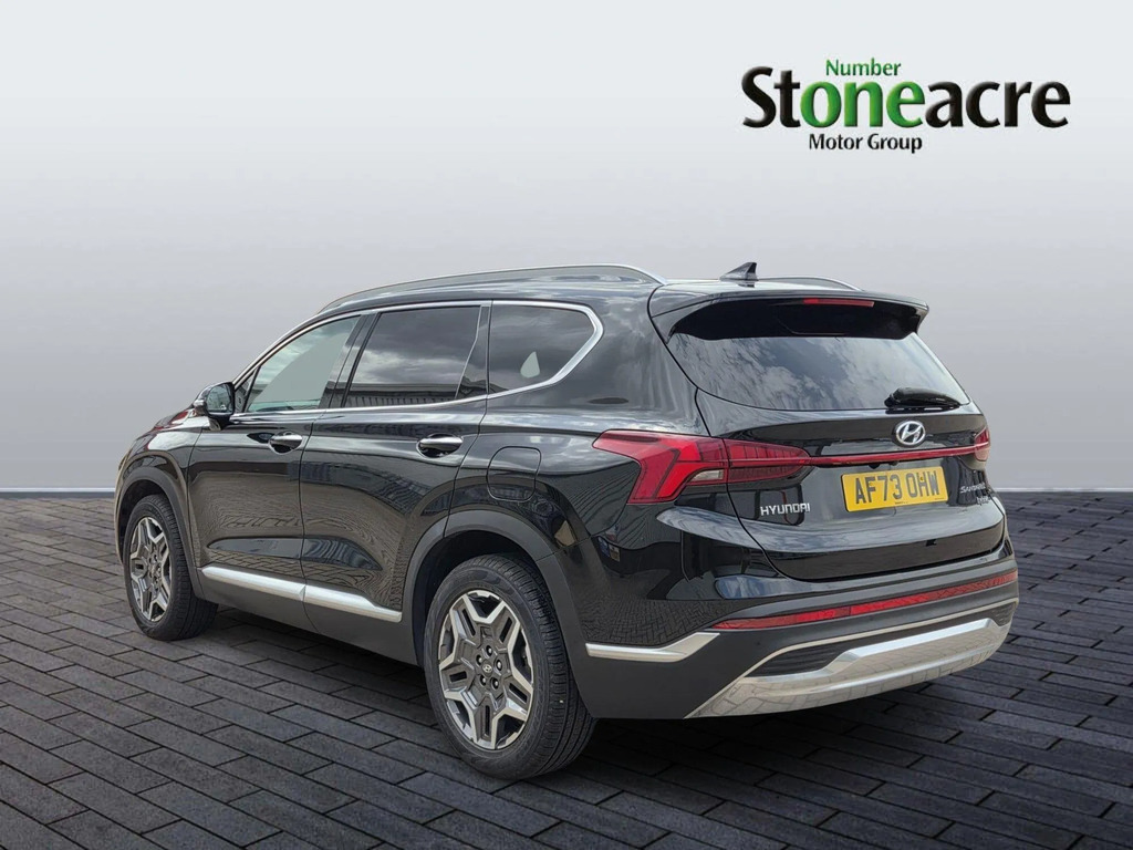 Hyundai Santa Fe 1.6 H T-gdi Ultimate Euro 6 Ss Black #5