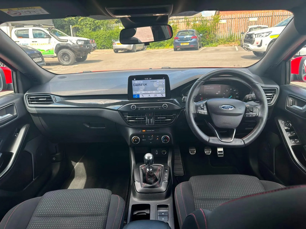 Ford Focus 1.0T Ecoboost St-line Euro 6 Ss YS19ZDO Red #5