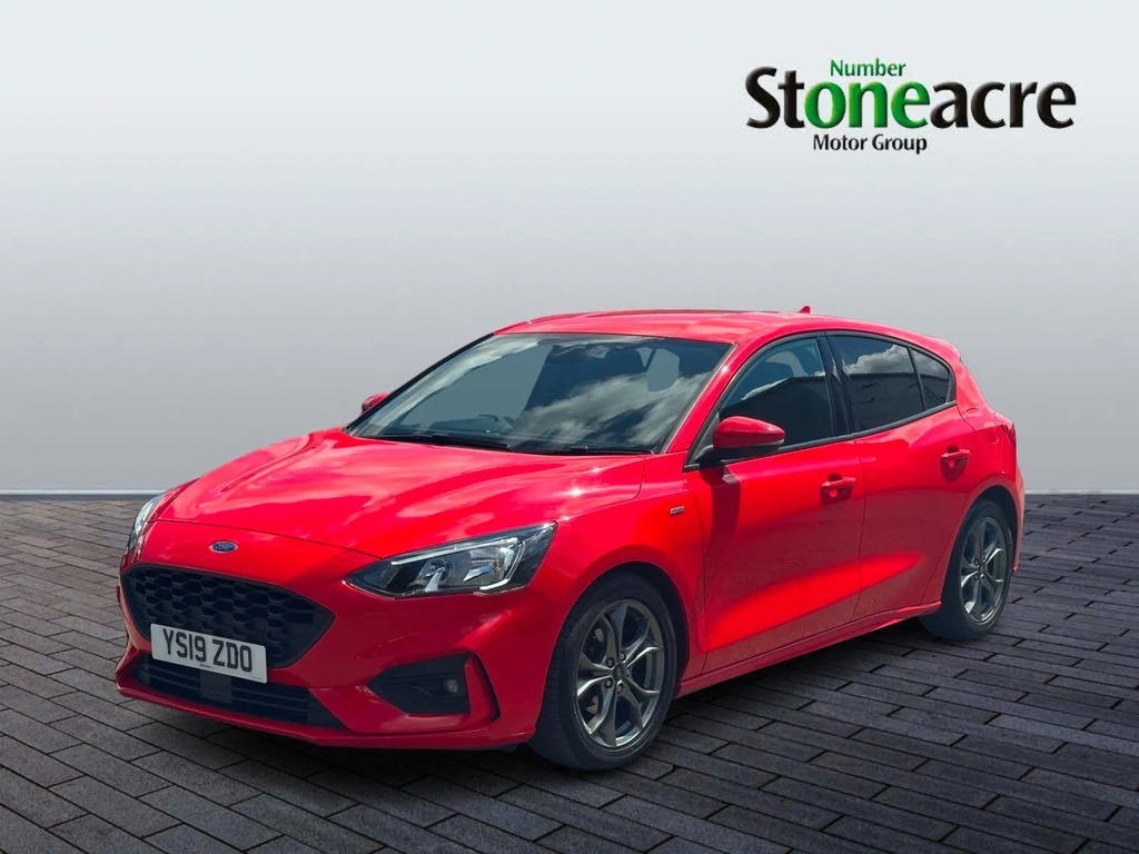 Ford Focus 1.0T Ecoboost St-line Euro 6 Ss YS19ZDO Red #3