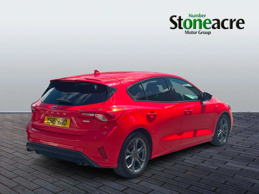 Ford Focus 1.0T Ecoboost St-line Euro 6 Ss YS19ZDO Red #2