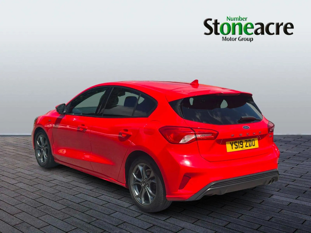 Ford Focus 1.0T Ecoboost St-line Euro 6 Ss YS19ZDO Red #4