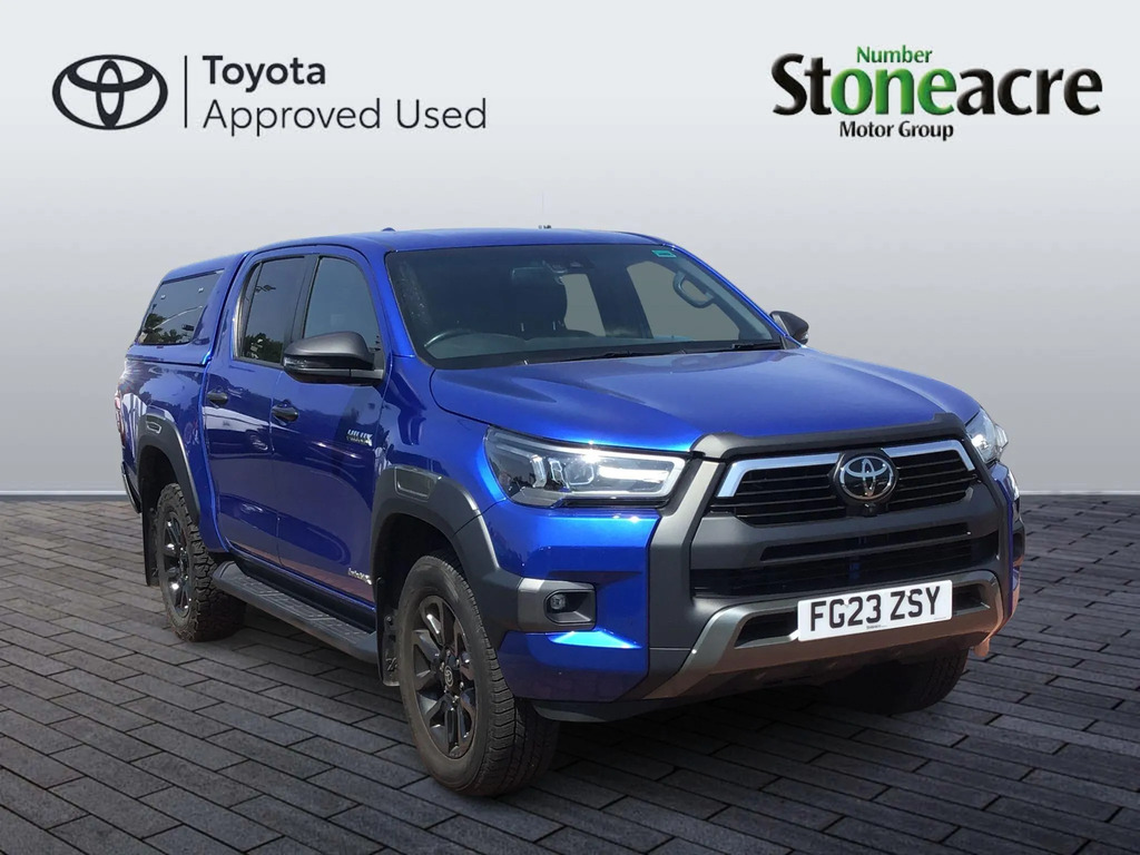 Toyota HILUX Invincible X Dcab Pick Up 2.8 D-4d Blue