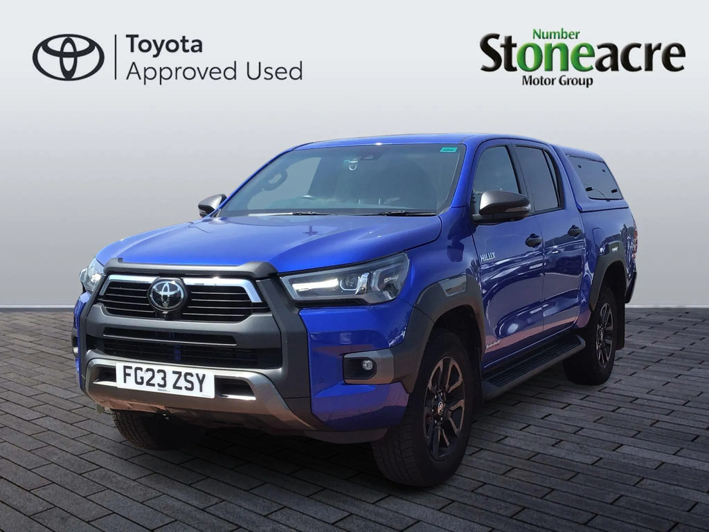 Toyota HILUX Invincible X Dcab Pick Up 2.8 D-4d Blue #3