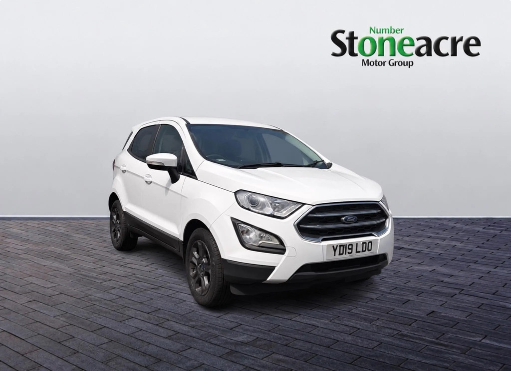 Ford Ecosport 1.0T Ecoboost Zetec Euro 6 Ss White
