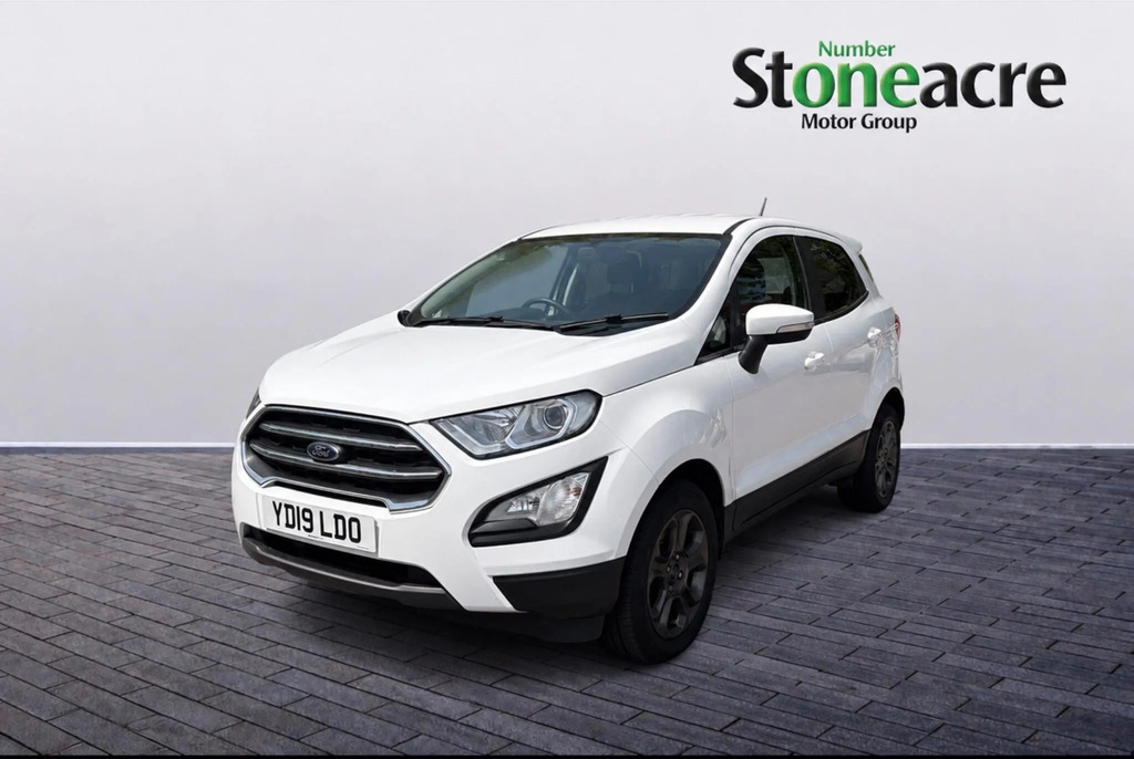 Ford Ecosport 1.0T Ecoboost Zetec Euro 6 Ss White #2