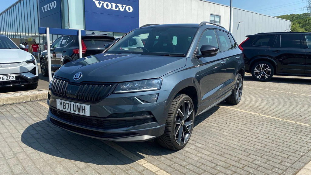Skoda Karoq 1.5 Tsi Act Sportline Dsg Euro 6 Ss Grey #3