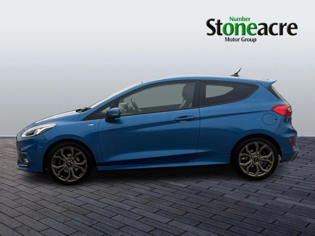 Ford Fiesta 1.0T Ecoboost St-line X Euro 6 Ss YS19ORA Blue #5