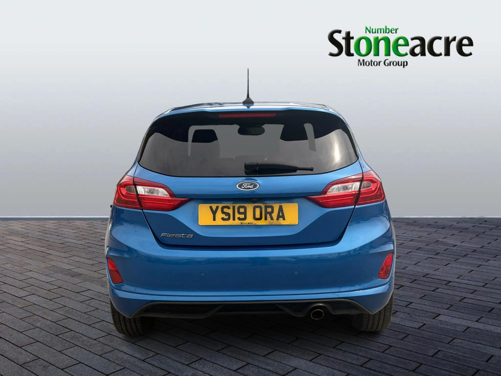 Ford Fiesta 1.0T Ecoboost St-line X Euro 6 Ss YS19ORA Blue #6