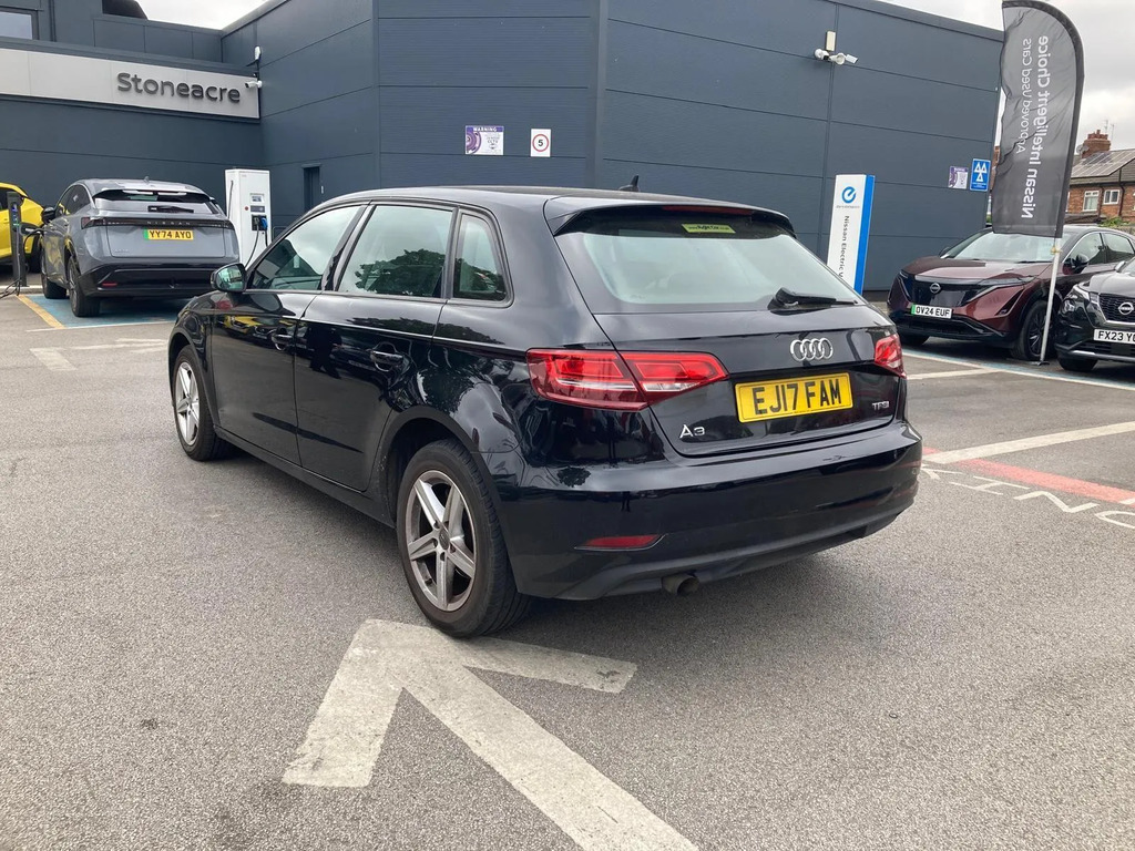 Audi A3 1.0 Tfsi Se Sportback Euro 6 Ss Black #4