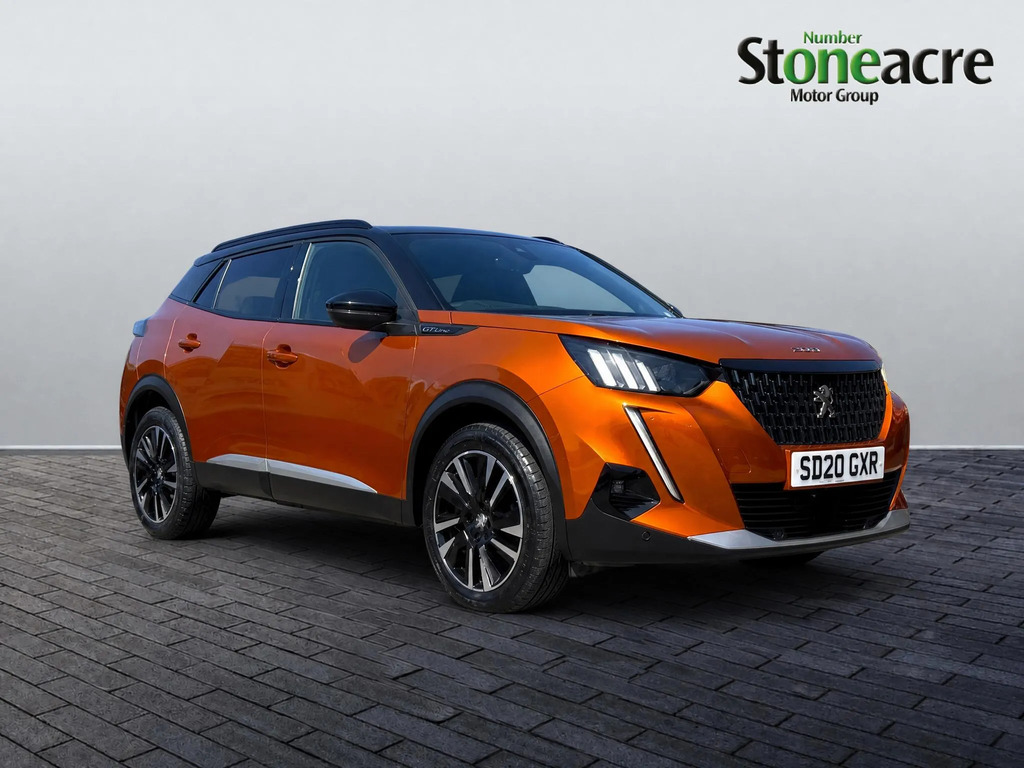 Peugeot 2008 1.2 Puretech Gt Line Suv Euro 6 Orange