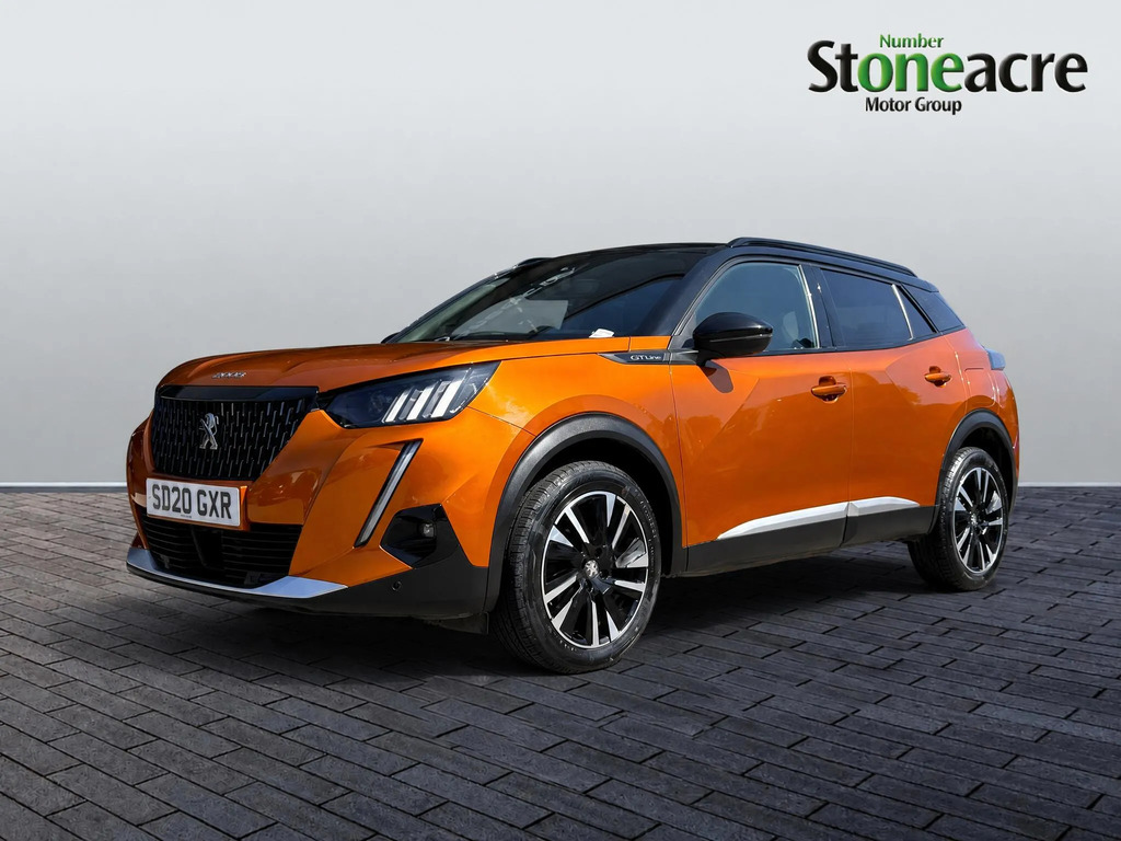 Peugeot 2008 1.2 Puretech Gt Line Suv Euro 6 SD20GXR Orange #2