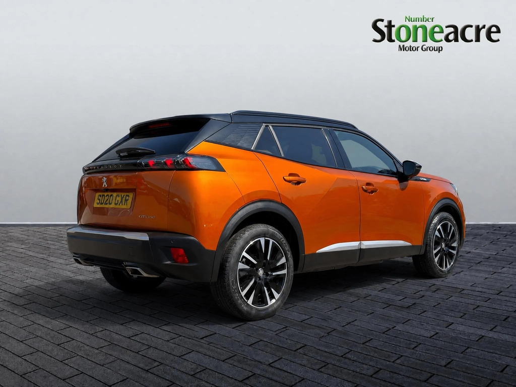 Peugeot 2008 1.2 Puretech Gt Line Suv SD20GXR Orange #3