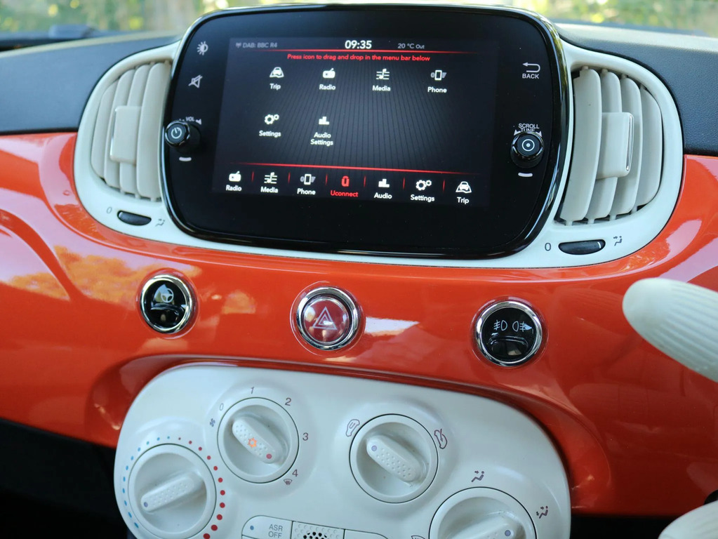 Fiat 500C 500E Icon Gold #17