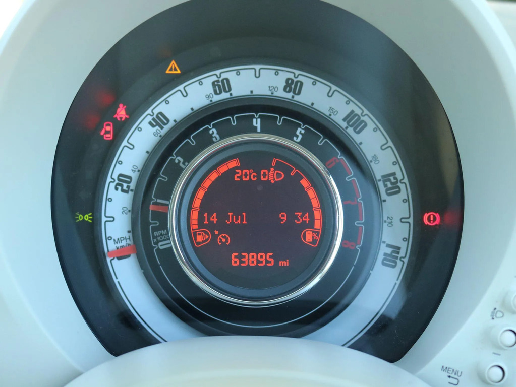 Fiat 500C 500E Icon Gold #14
