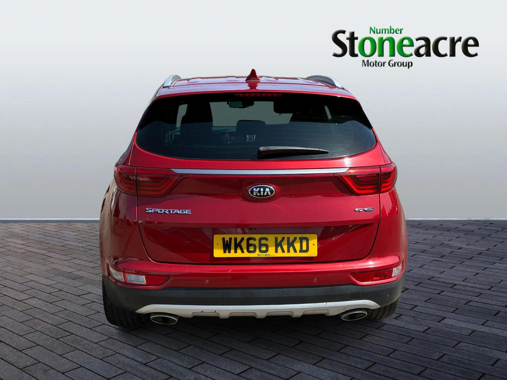 Kia Sportage 2.0 Crdi Gt-line Awd Euro 6 Red #6