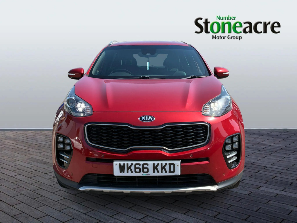 Kia Sportage 2.0 Crdi Gt-line Awd Euro 6 Red #2