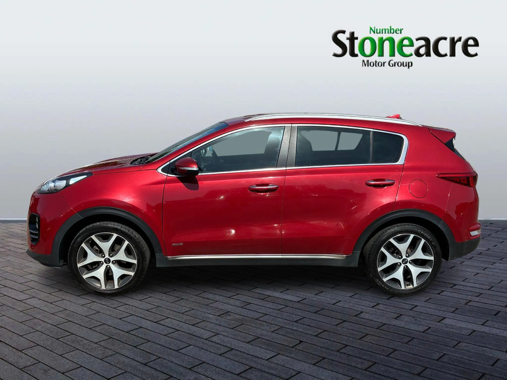 Kia Sportage 2.0 Crdi Gt-line Awd Euro 6 Red #5