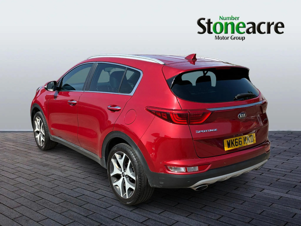 Kia Sportage 2.0 Crdi Gt-line Awd Euro 6 Red #4
