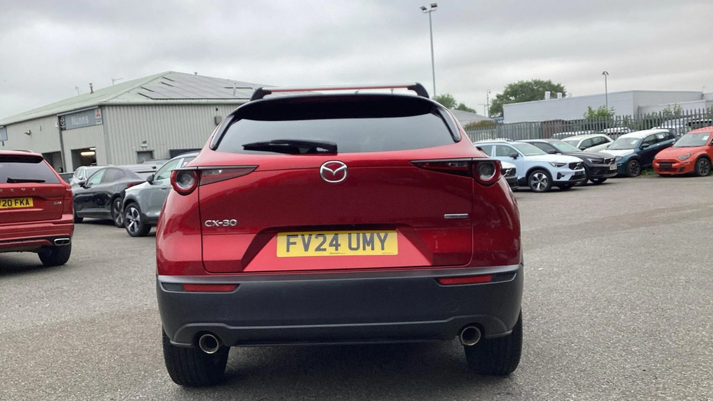 Mazda CX-30 Hatchback Exclusive-line Red #7