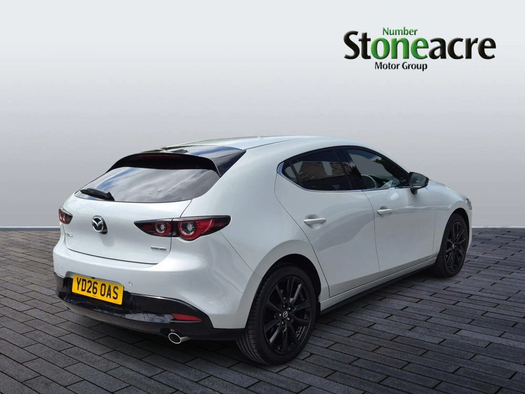 Mazda 3 140Ps Exclusive-line White #8