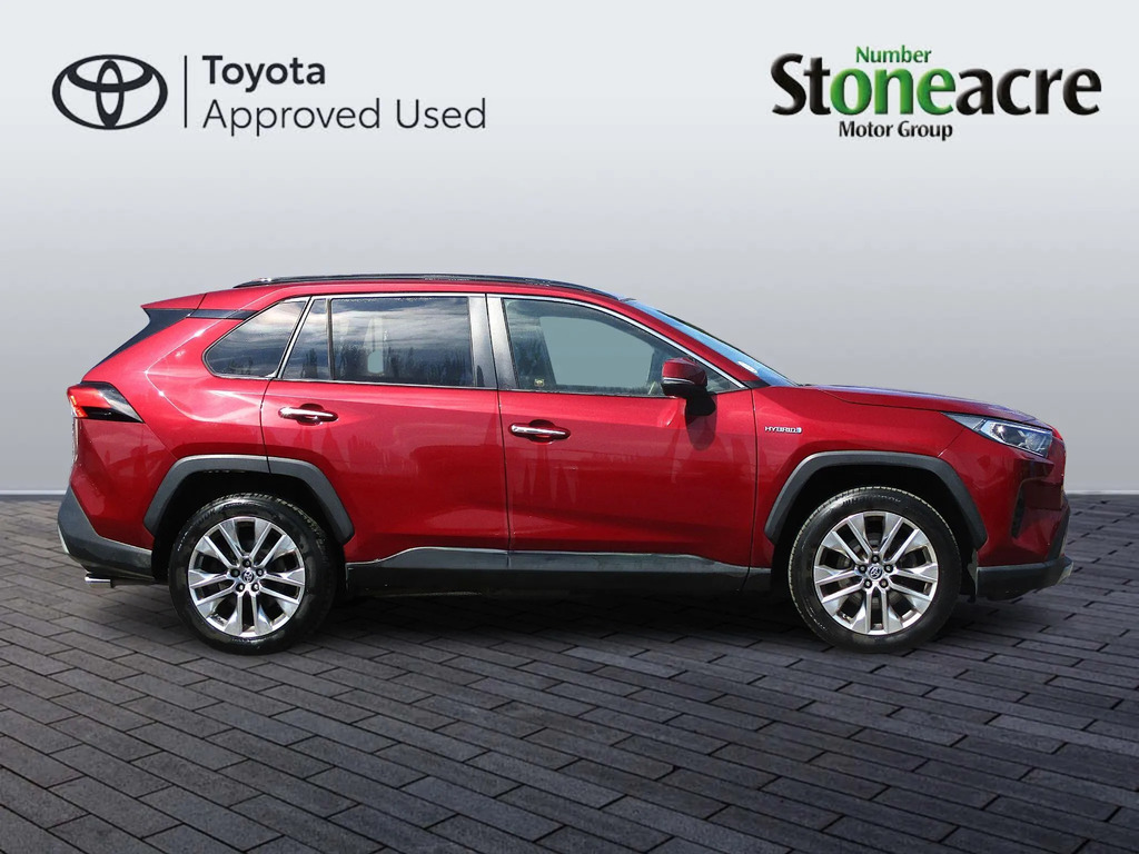 Toyota Rav 4 2.5 Vvt-h Gpf Excel Suv Hybrid Cvt 4Wd Red #2