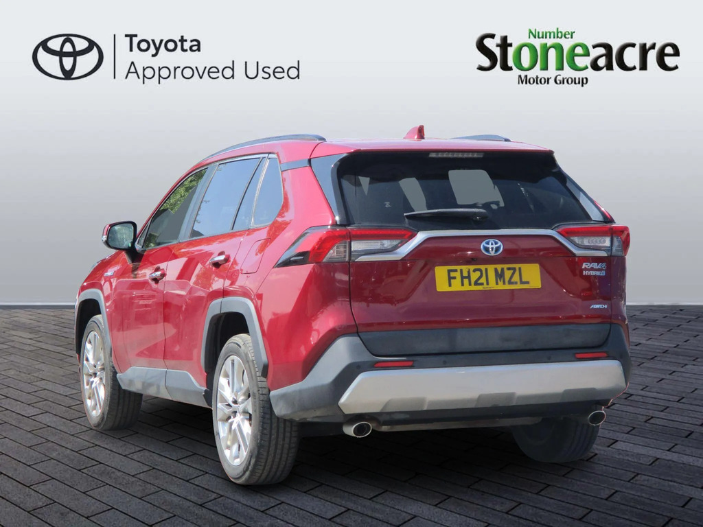 Toyota Rav 4 2.5 Vvt-h Gpf Excel Suv Hybrid Cvt 4Wd Red #5