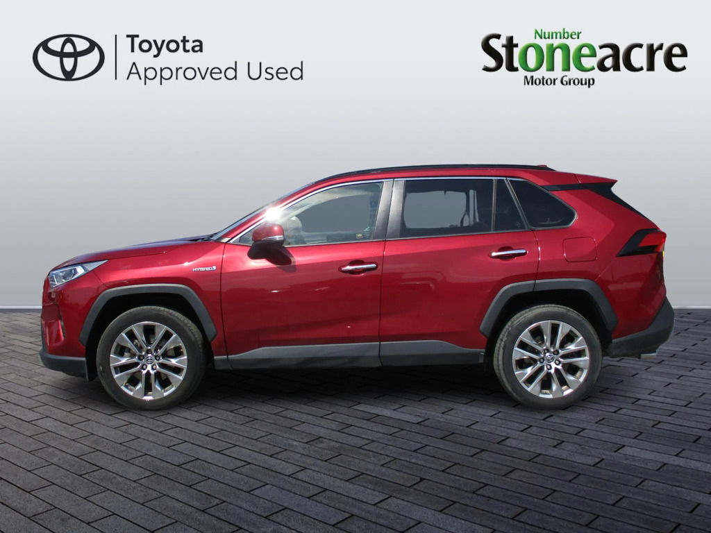Toyota Rav 4 2.5 Vvt-h Gpf Excel Suv Hybrid Cvt 4Wd Red #6