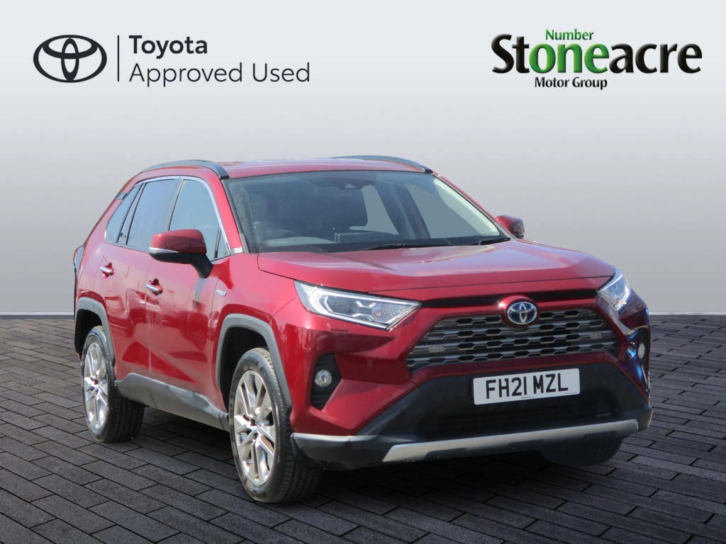 Toyota Rav 4 2.5 Vvt-h Gpf Excel Suv Hybrid Cvt 4Wd Red