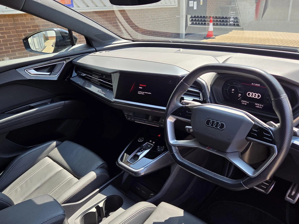 Audi Q4 E Tron Hatchback Black #23