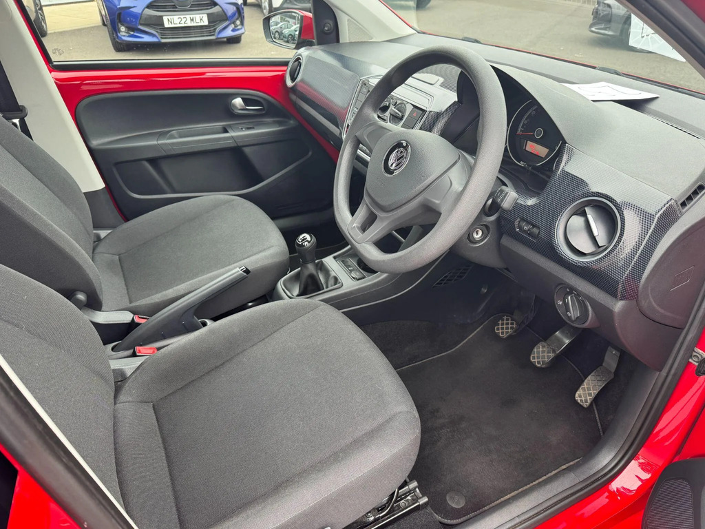 Volkswagen Up Hatchback Red #11