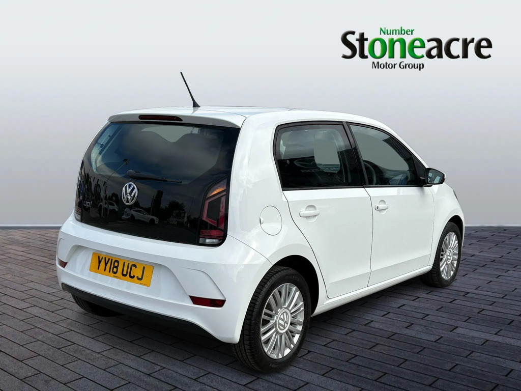 Volkswagen Up Hatchback Blue #8
