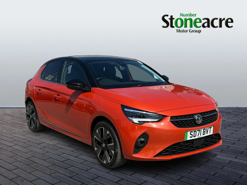 Vauxhall Corsa-e 50Kwh Elite Nav Premium 7.4Kw Charger Orange