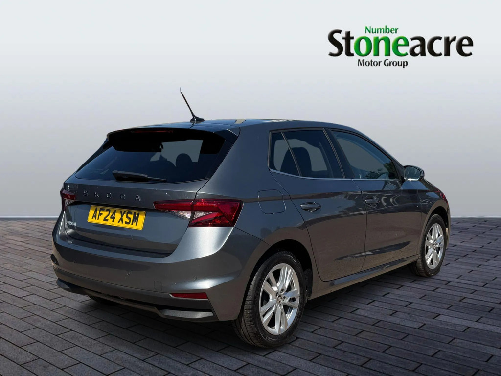 Skoda Fabia Hatchback White #8
