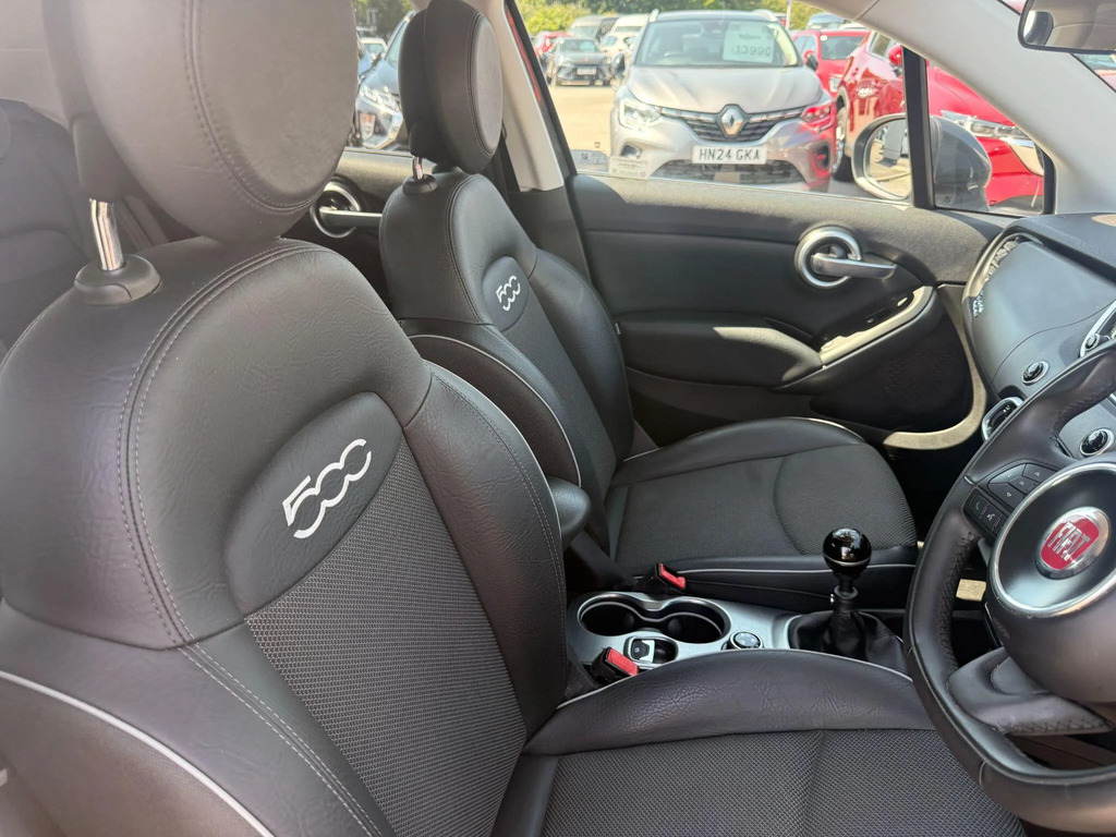 Fiat 500X Hatchback Red #11