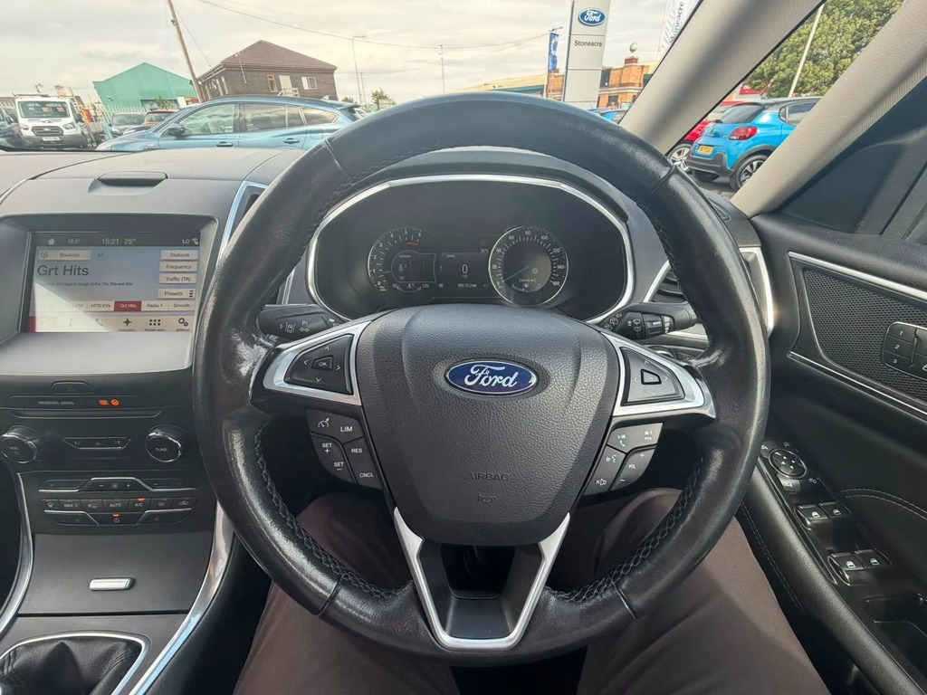 Ford Galaxy Galaxy Titanium X Tdci White #10