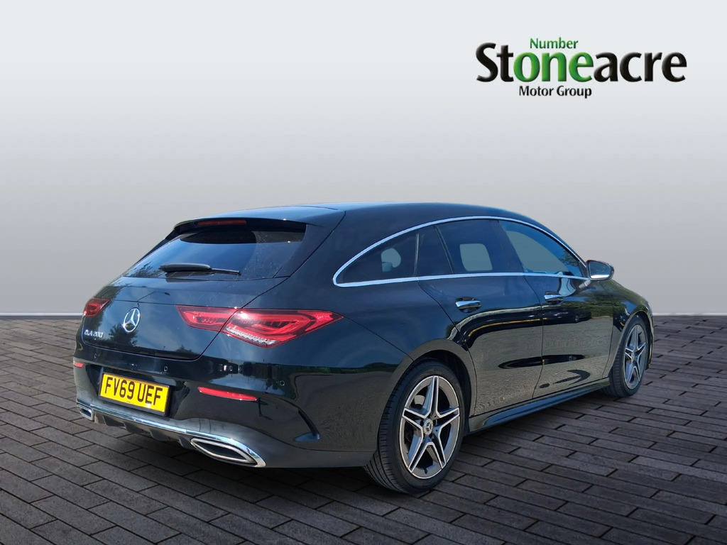 Mercedes-Benz CLA Class 1.3 Cla200 Amg Line Premium 2 Shooting Brake 7G- FV69UEF Black #3