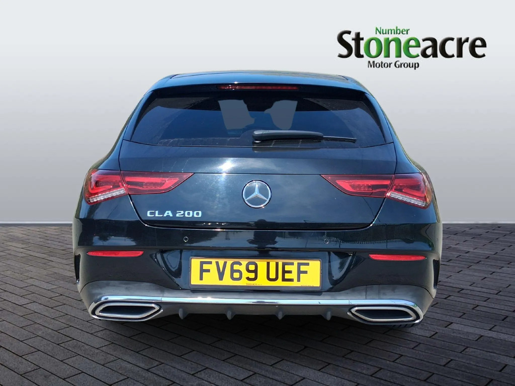 Mercedes-Benz CLA Class 1.3 Cla200 Amg Line Premium 2 Shooting Brake 7G- FV69UEF Black #4