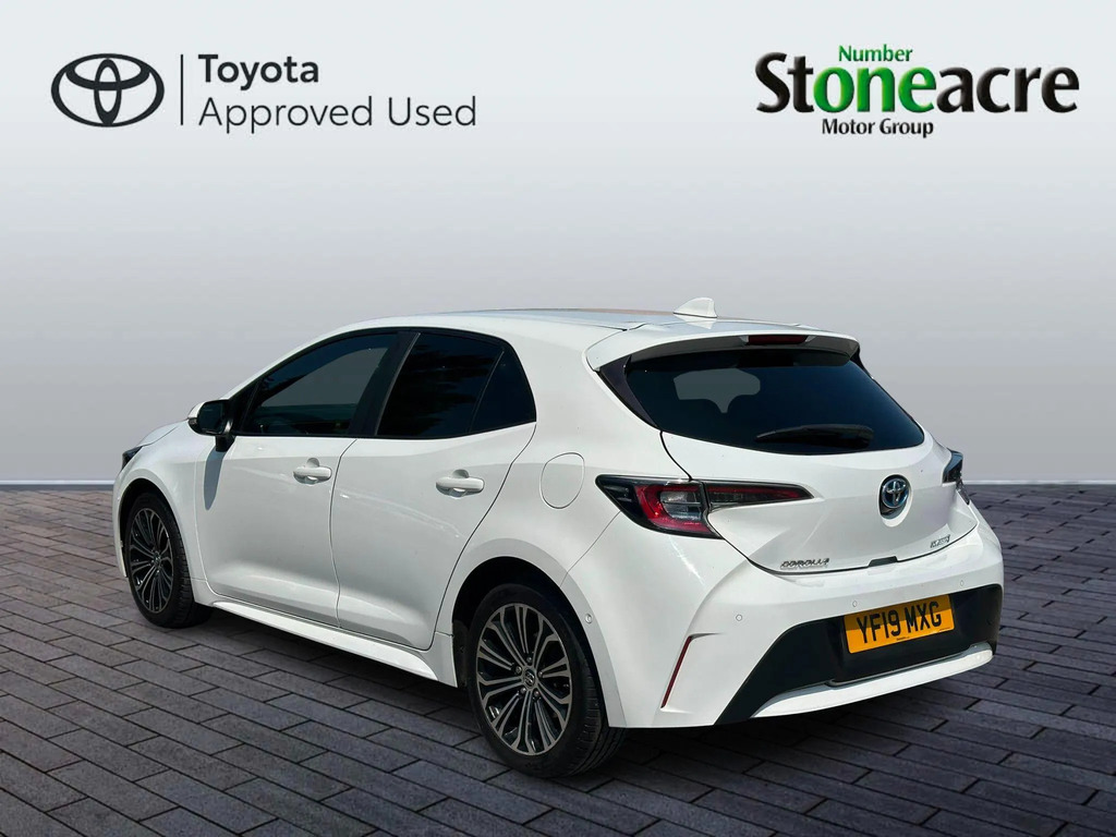 Toyota Corolla 1.8 Vvt-h Design Cvt Euro 6 Ss YF19MXG White #4
