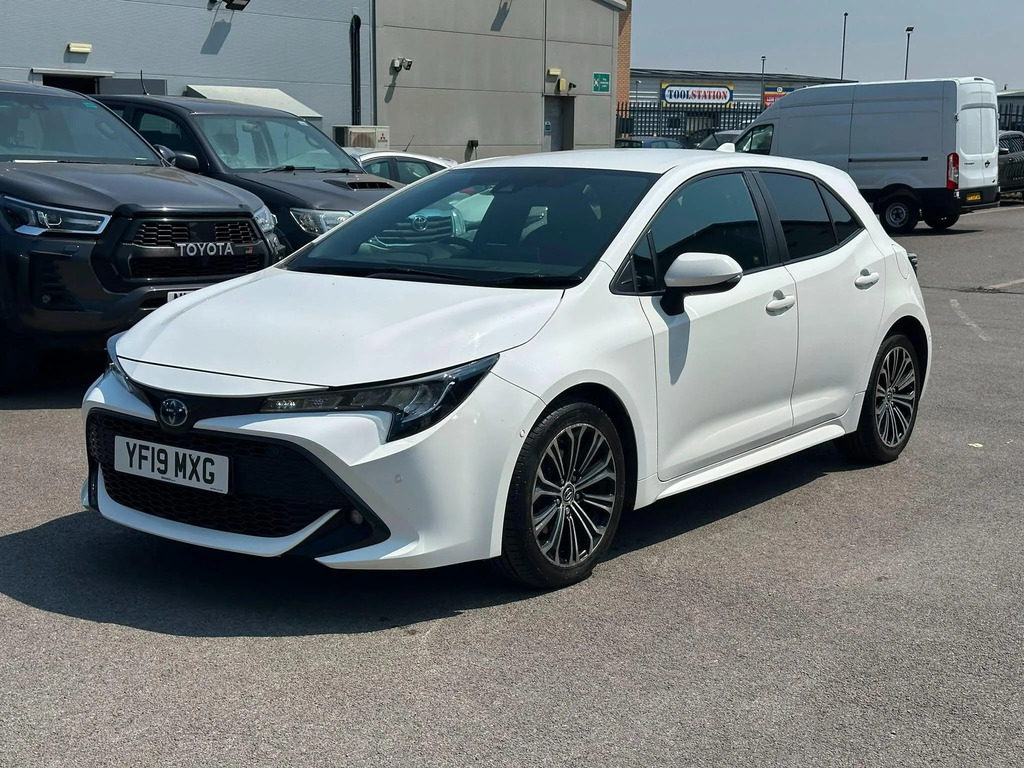 Toyota Corolla 1.8 Vvt-h Design Cvt Euro 6 Ss White #3