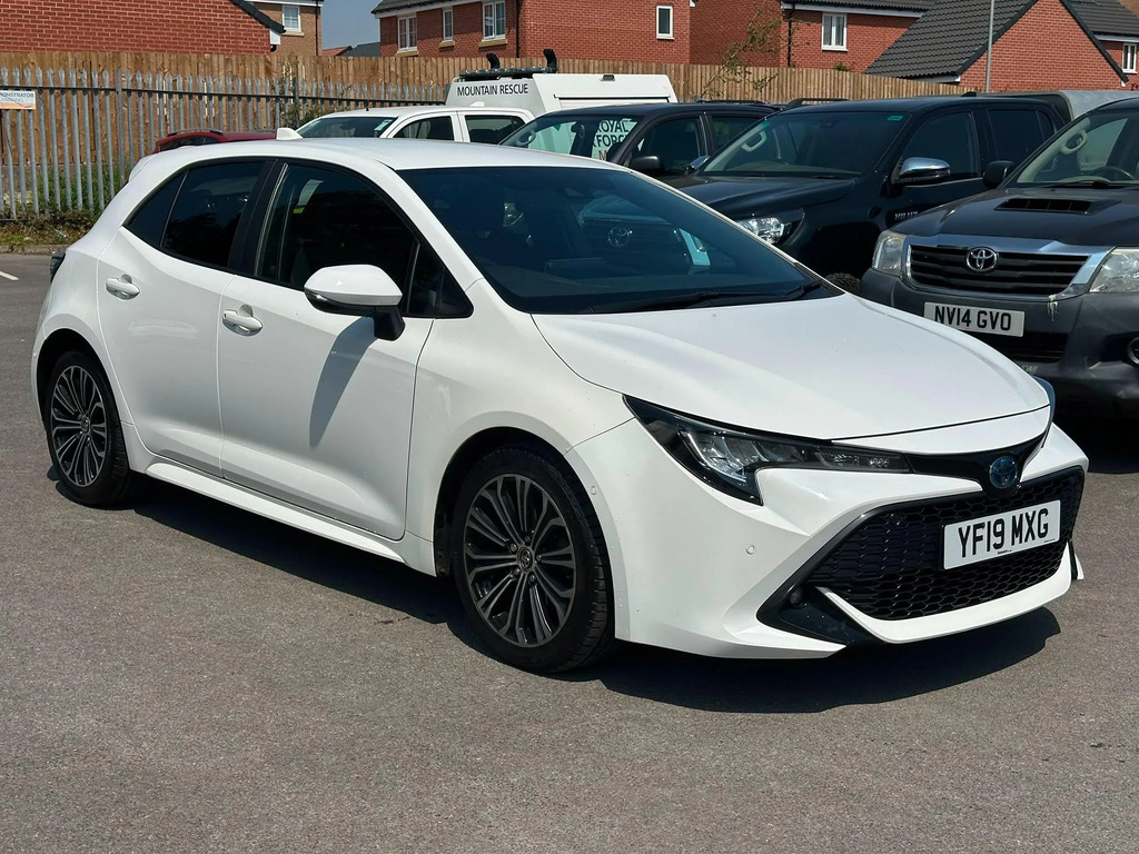 Toyota Corolla 1.8 Vvt-h Design Cvt Euro 6 Ss White