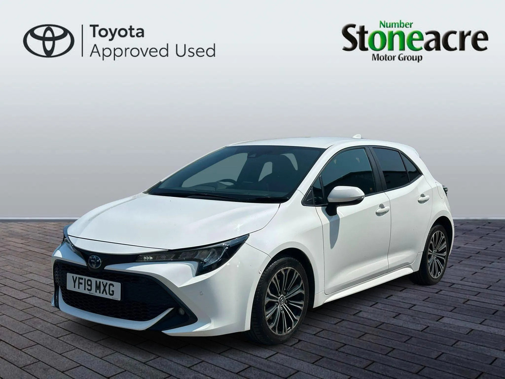 Toyota Corolla 1.8 Vvt-h Design Cvt Euro 6 Ss YF19MXG White #3
