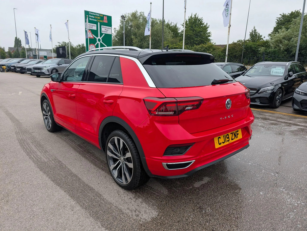 Volkswagen T-Roc 1.6 Tdi R-line Euro 6 Ss Red #5