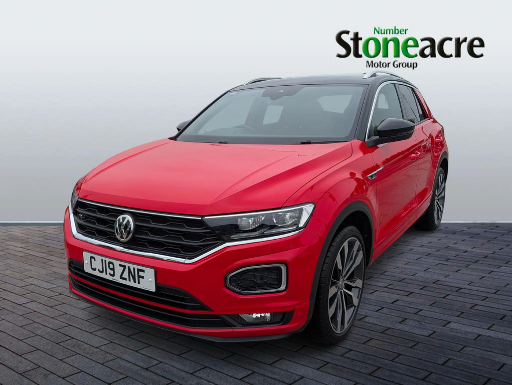 Volkswagen T-Roc 1.6 Tdi R-line Euro 6 Ss Red #3