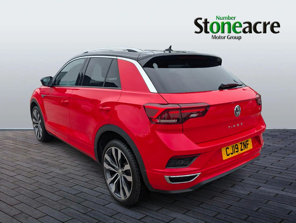 Volkswagen T-Roc 1.6 Tdi R-line Euro 6 Ss Red #4