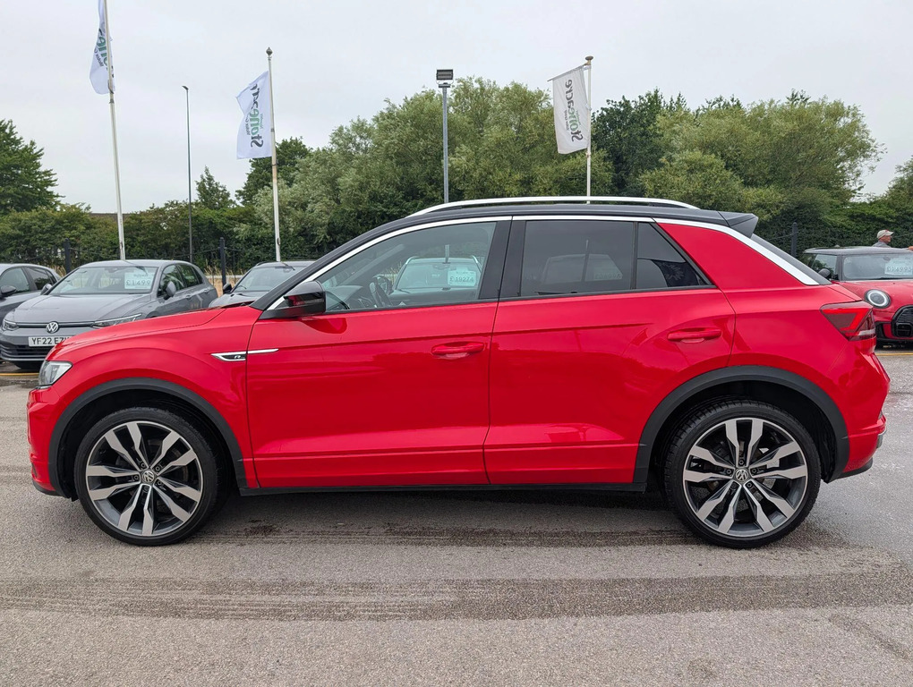 Volkswagen T-Roc 1.6 Tdi R-line Euro 6 Ss Red #4