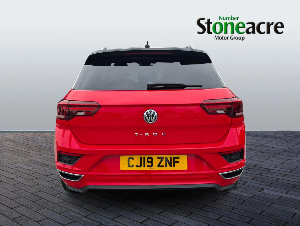 Volkswagen T-Roc 1.6 Tdi R-line Euro 6 Ss Red #6