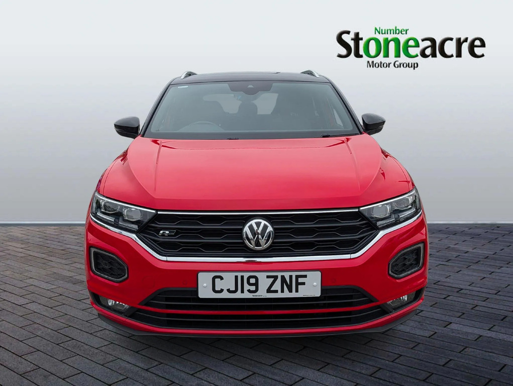 Volkswagen T-Roc 1.6 Tdi R-line Euro 6 Ss Red #2