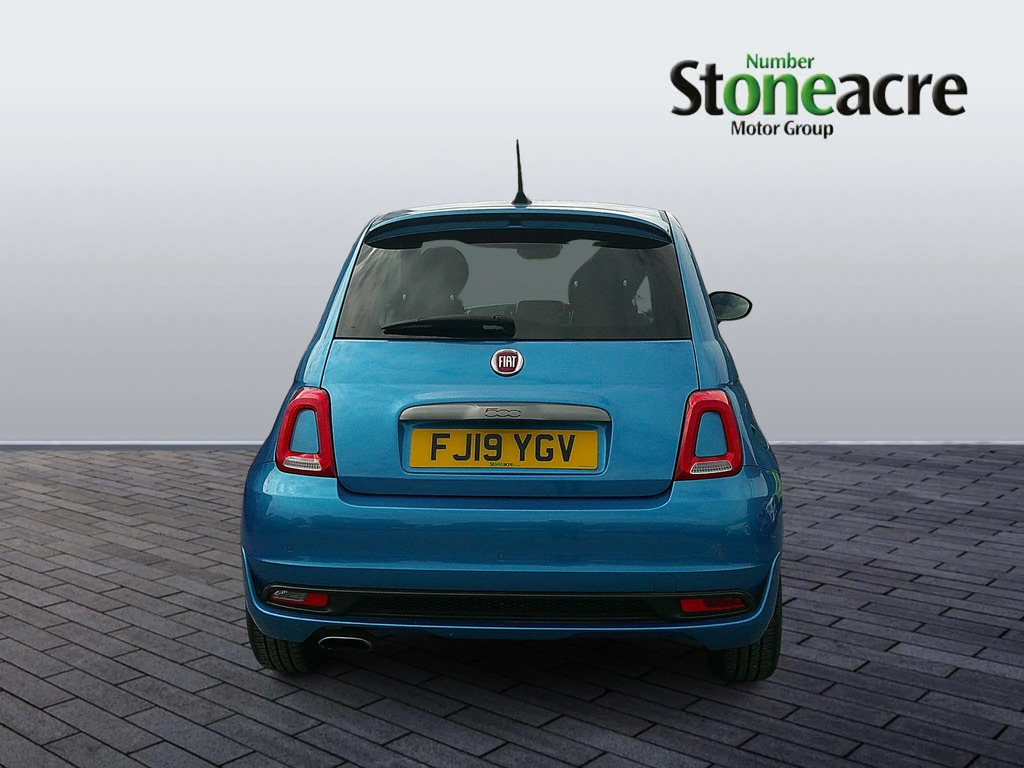Fiat 500 1.2 S Blue #4