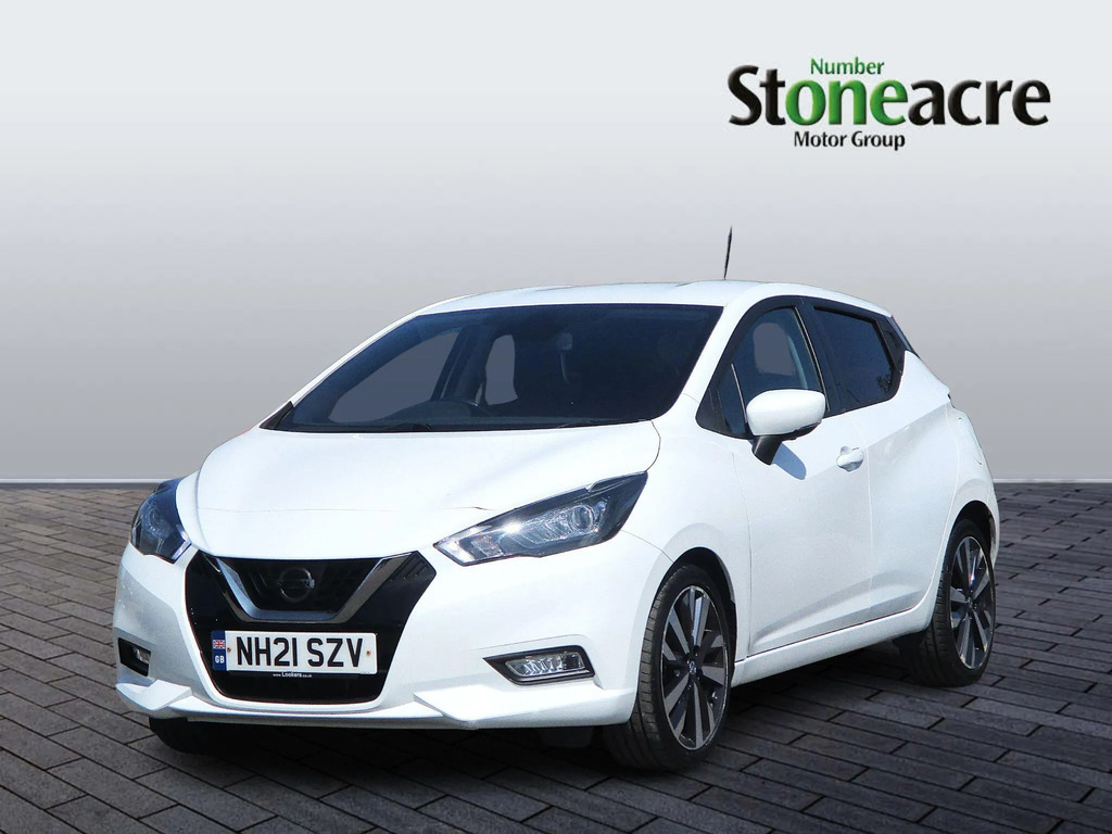 Nissan Micra Acenta White #7