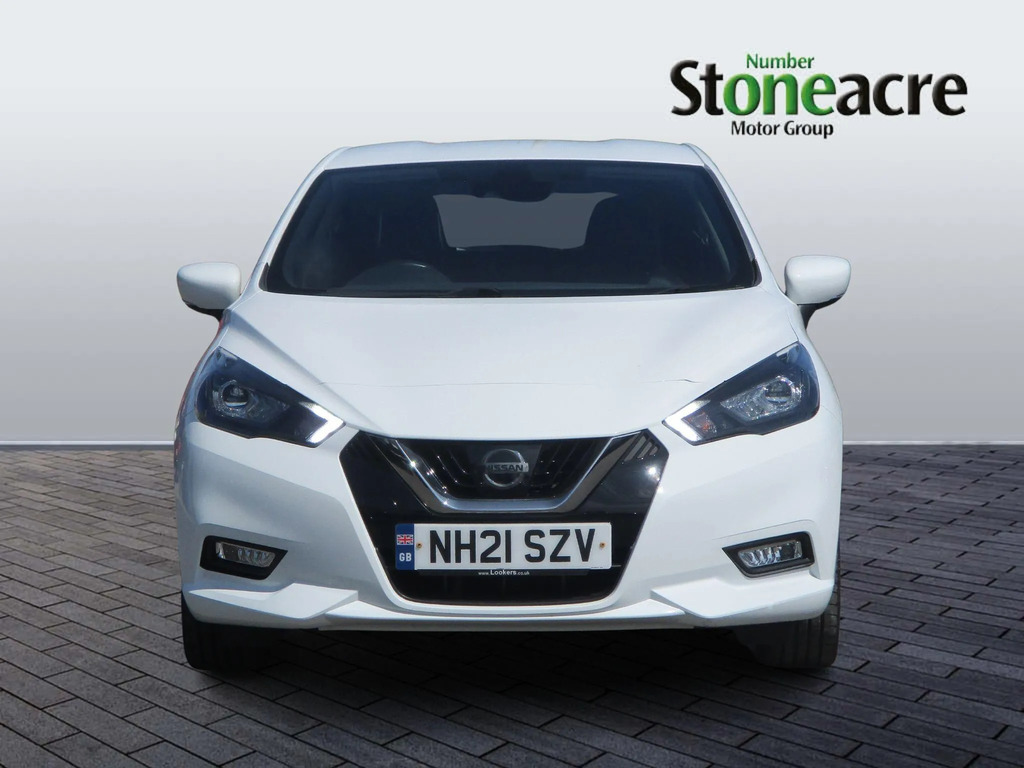 Nissan Micra Acenta White #8